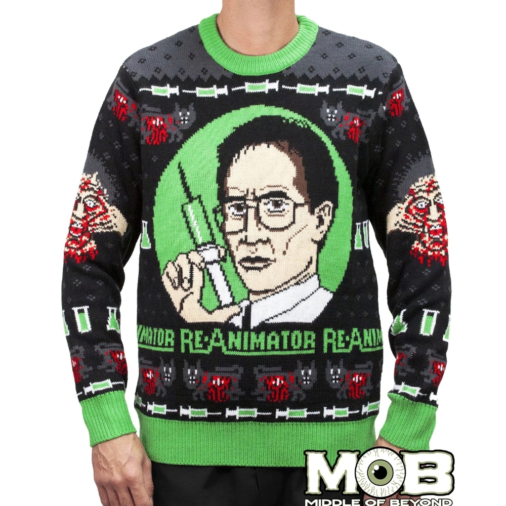 Middle Of Beyond Re-animator Sweater